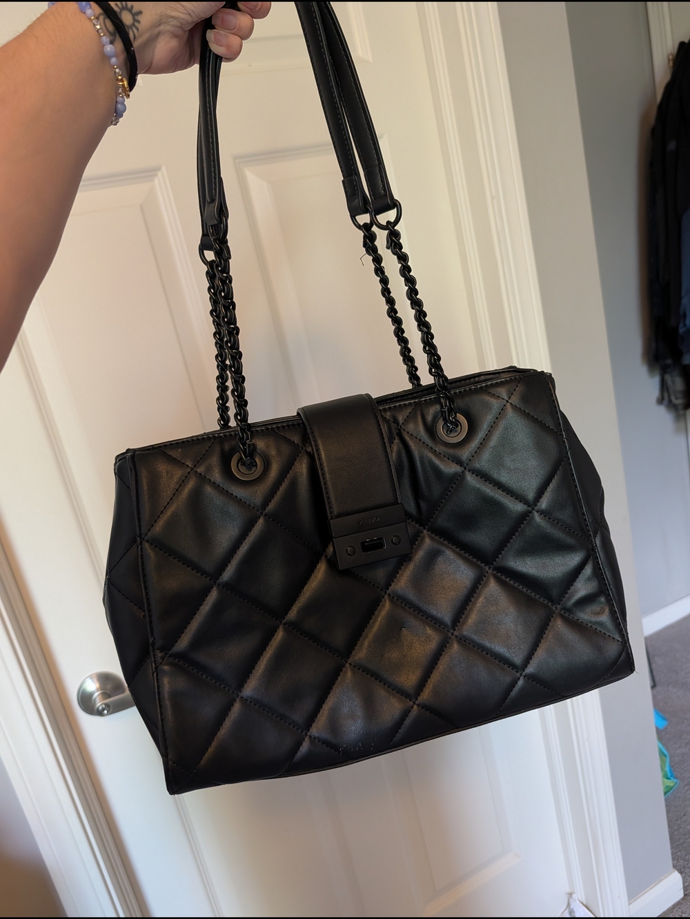 ALDO Quilted Tote
